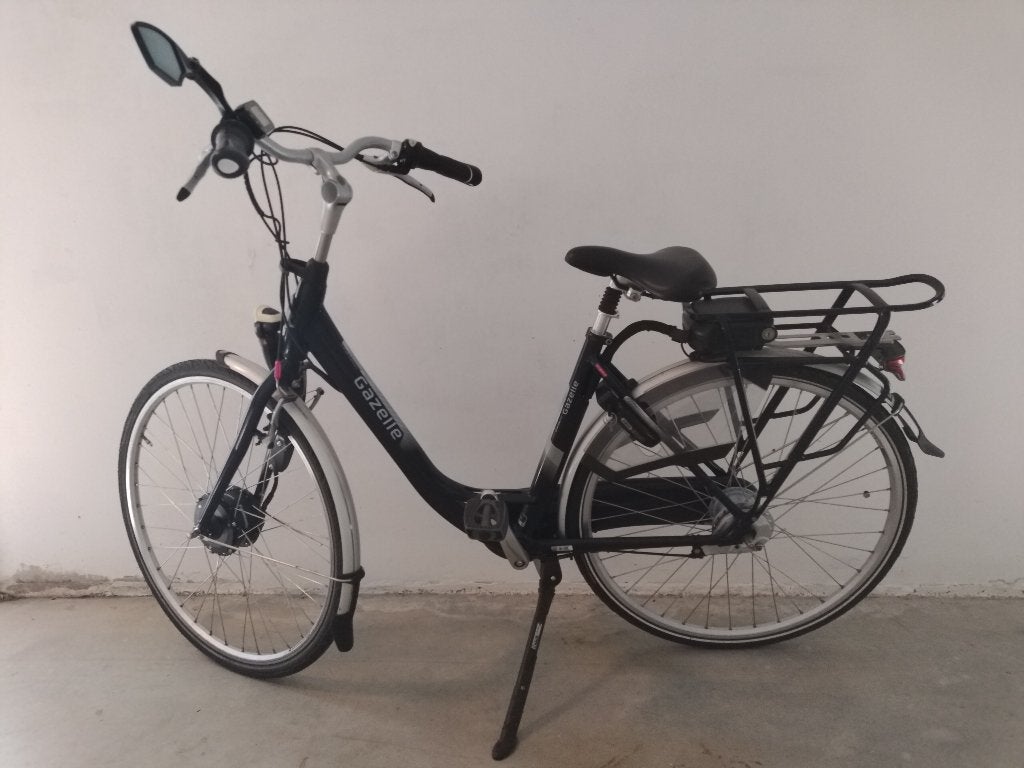 elektrische damesfiets, Ophalen, Gebruikt, 47 tot 51 cm, 50 km per accu of meer