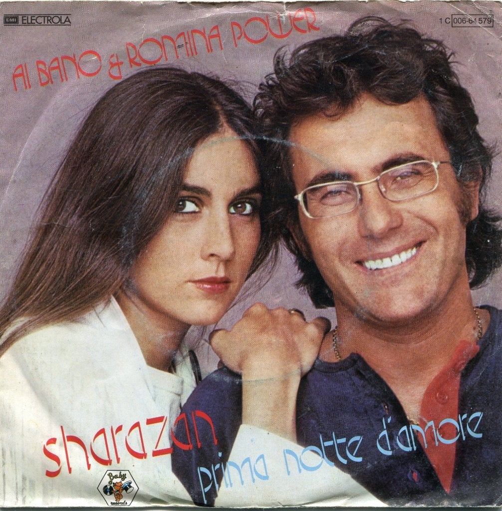 AL BANO & ROMINA POWER  -  Sharazan, Gebruikt, 7 inch, Pop, Fotohoes