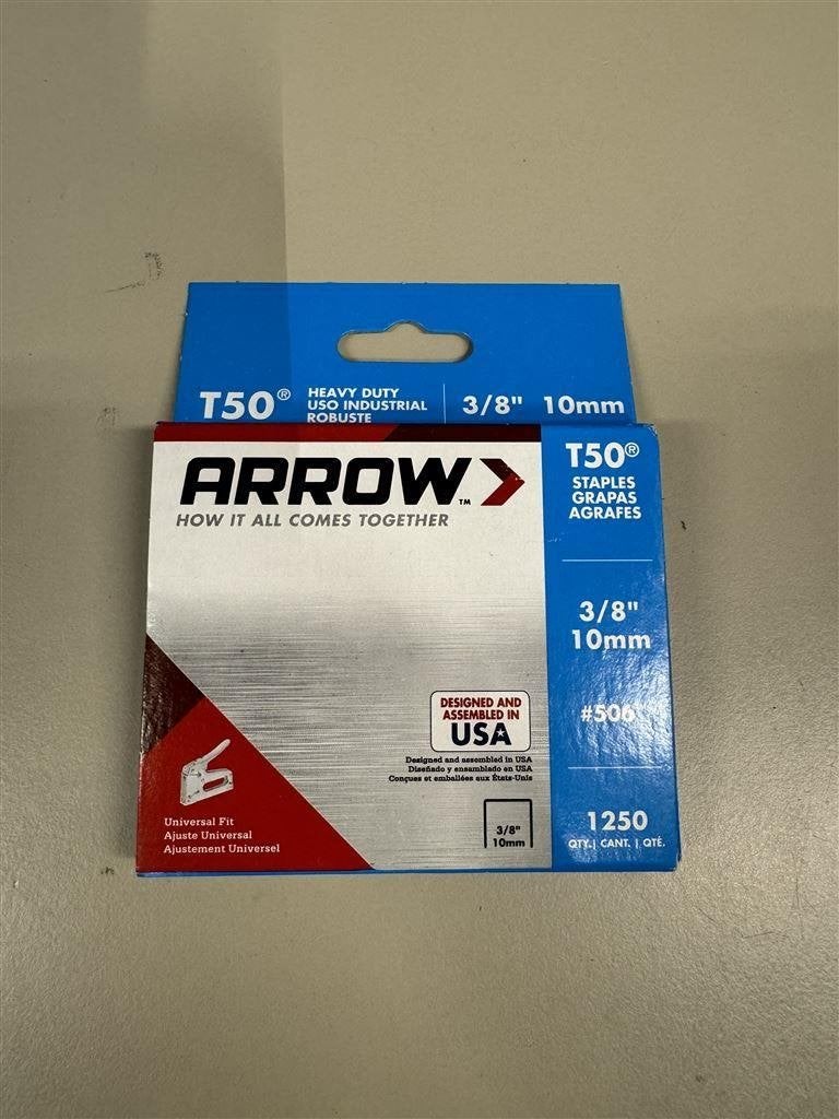 Nietjes Arrow T50 3/8"10mm, Diversen, Ophalen of Verzenden, Zo goed als nieuw