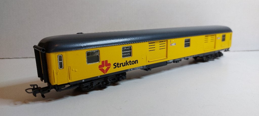 Strukton Materiaal Wagon met Roldeuren **Nieuwstaat** (07), Wisselstroom, Wagon, Ophalen of Verzenden, Märklin