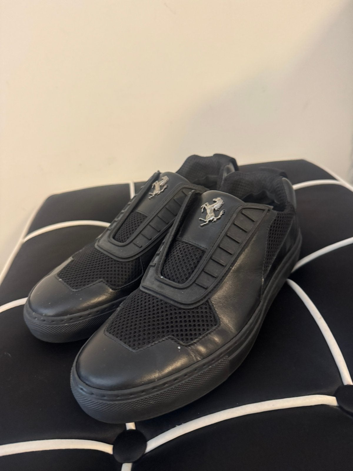 Schoenen ferrari, Ophalen, Nieuw, Zwart, Sneakers of Gympen