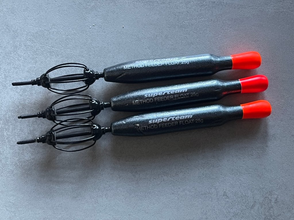 adv 85 / NIEUW set 3 method feeder float/ dobbers RINGERS, Ophalen of Verzenden, Nieuw, Dobber of Lood