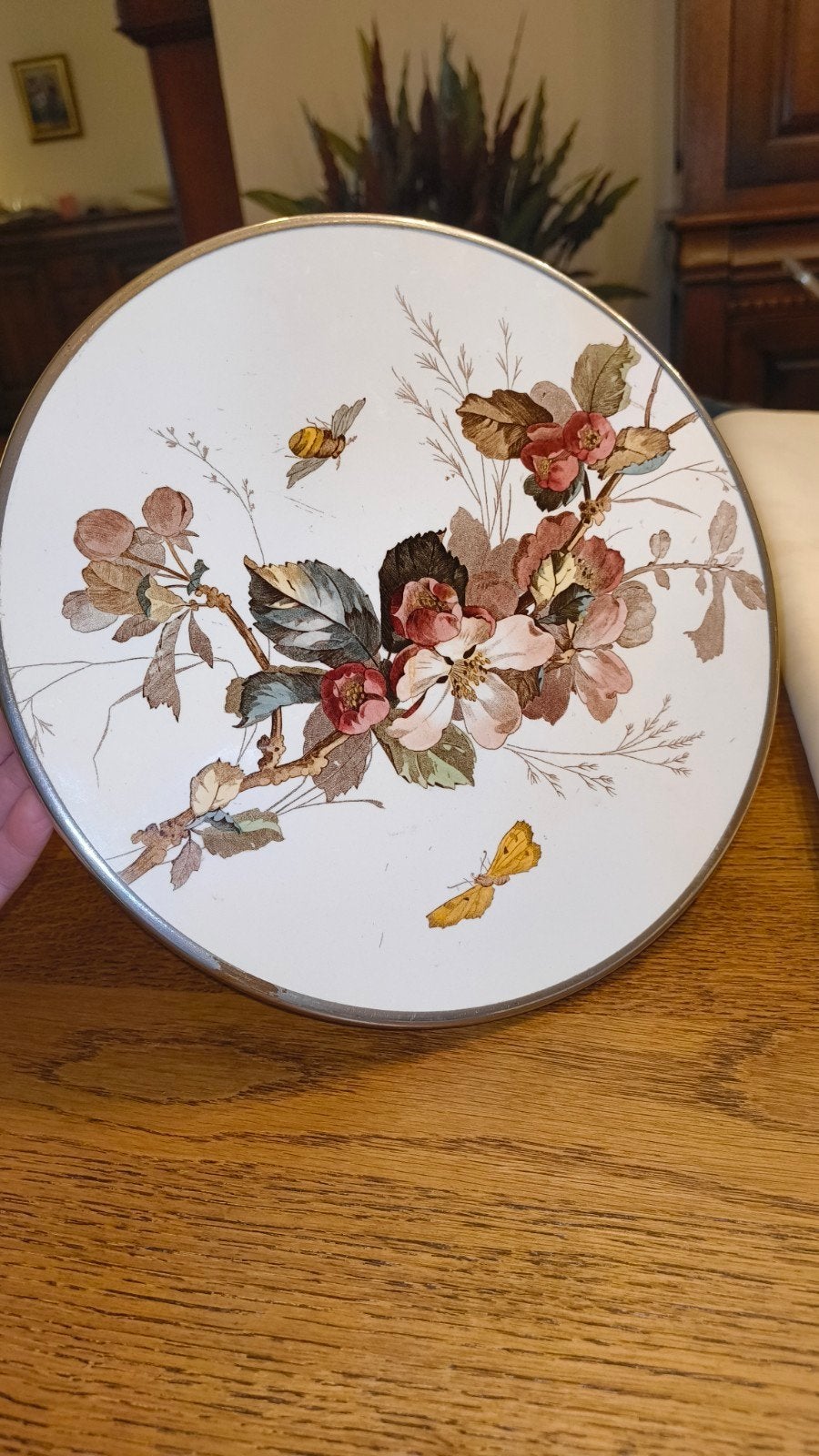 Taart plateau jugendstil, Ophalen of Verzenden
