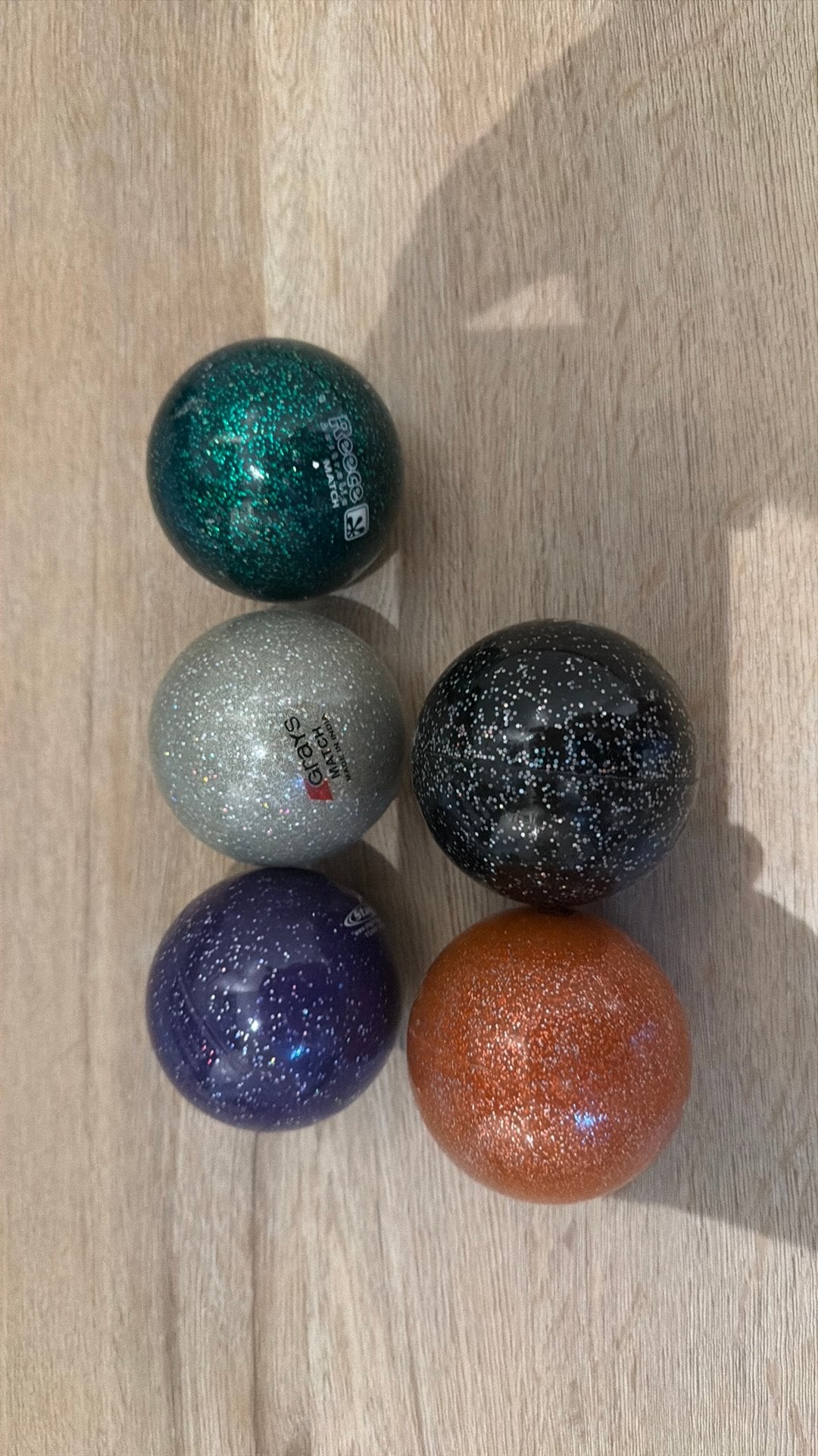 Gloednieuwe Glitter Hockeyballen (Reece,Stag & Grays, Sport en Fitness, Ophalen of Verzenden, Zo goed als nieuw, Stick