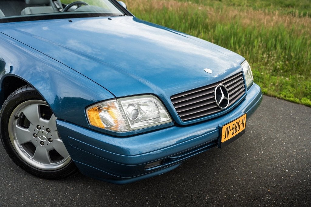 Mercedes-Benz SL-klasse Cabrio 500 Soft & Hard Top | TOPSTAA, Auto's, Achterwielaandrijving, 8 cilinders, Blauw, 1790 kg
