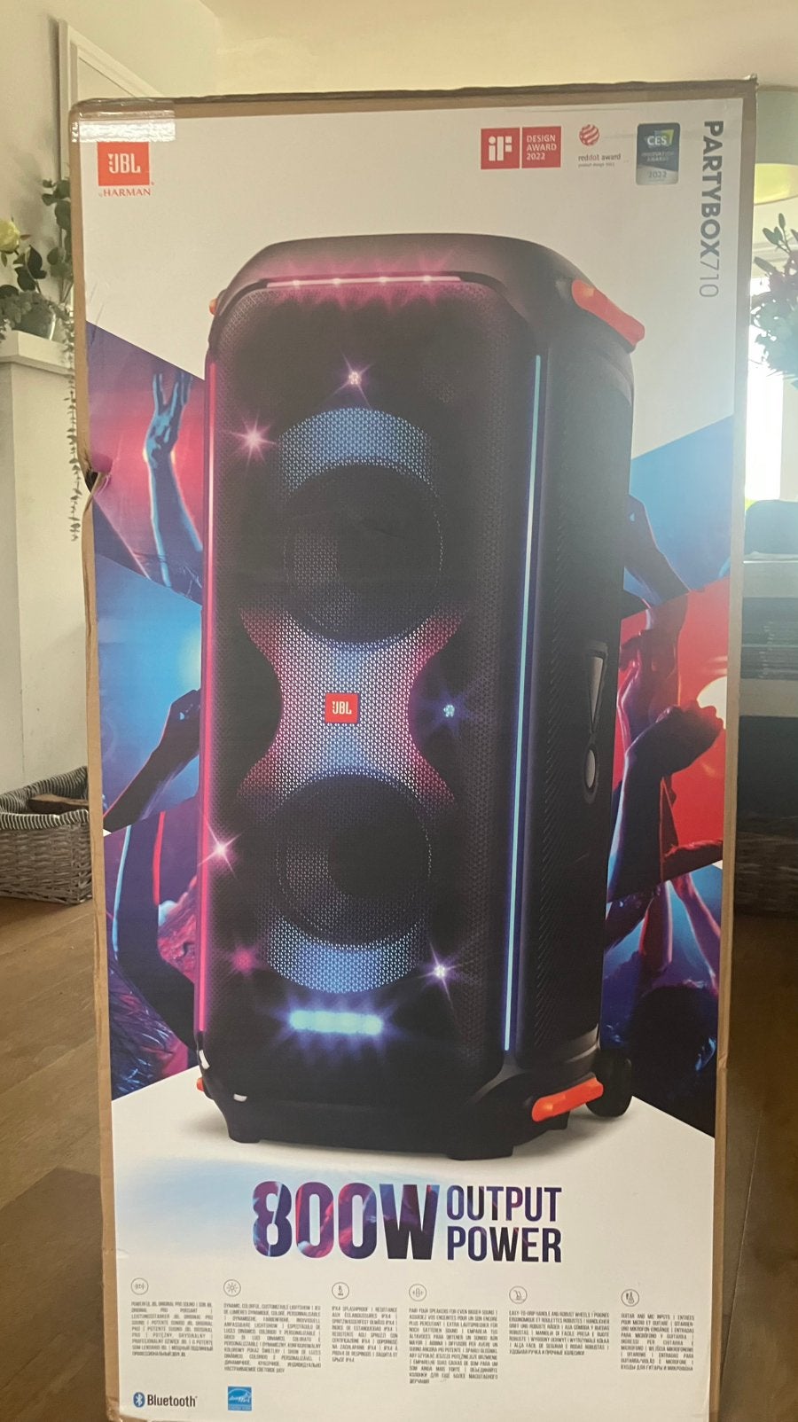 Foto 2 van JBL PARTYBOX 710 nieuw in doos