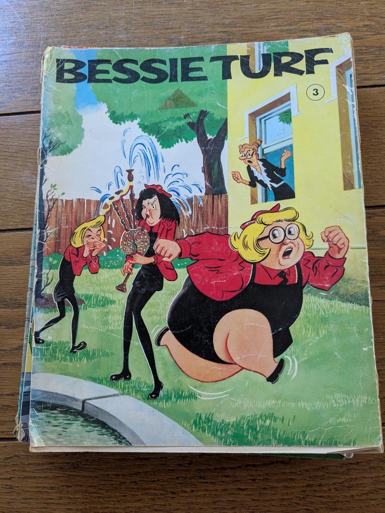7 Bessie Turf stripboeken, Gelezen, Ophalen of Verzenden, Frank Richards, Meerdere stripboeken