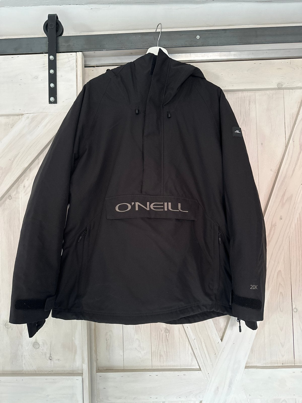 O'Neill Anorak Ski-/Snowboardjas Zwart Maat  XL, Kleding | Heren, Ophalen of Verzenden, Zo goed als nieuw, Maat 56/58 (XL), Jack
