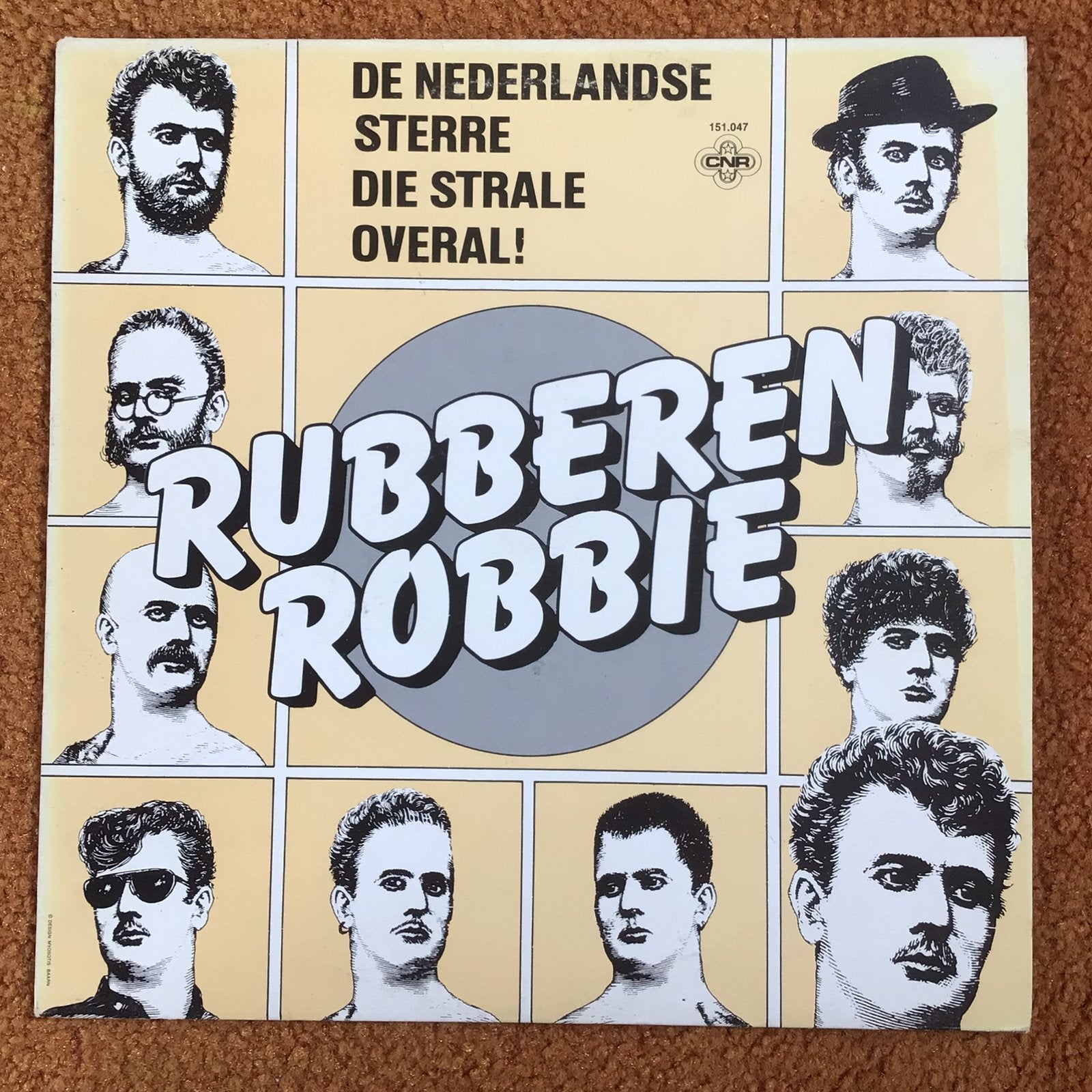 12 inch maxi single - Rubberen Robbie, Ophalen of Verzenden, Zo goed als nieuw, 12 inch