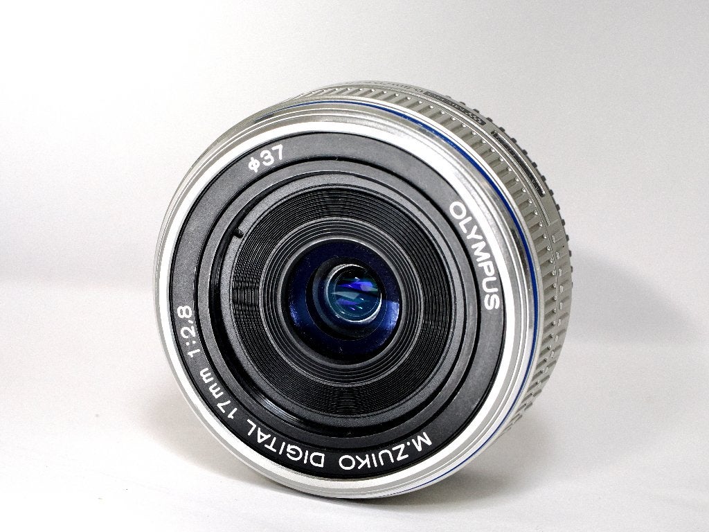 Olympus M.Zuiko  17mm 1:2.8 Pancake groothoek, zgan, Micro Four Thirds, Multi-coated, Olympus, Zo goed als nieuw