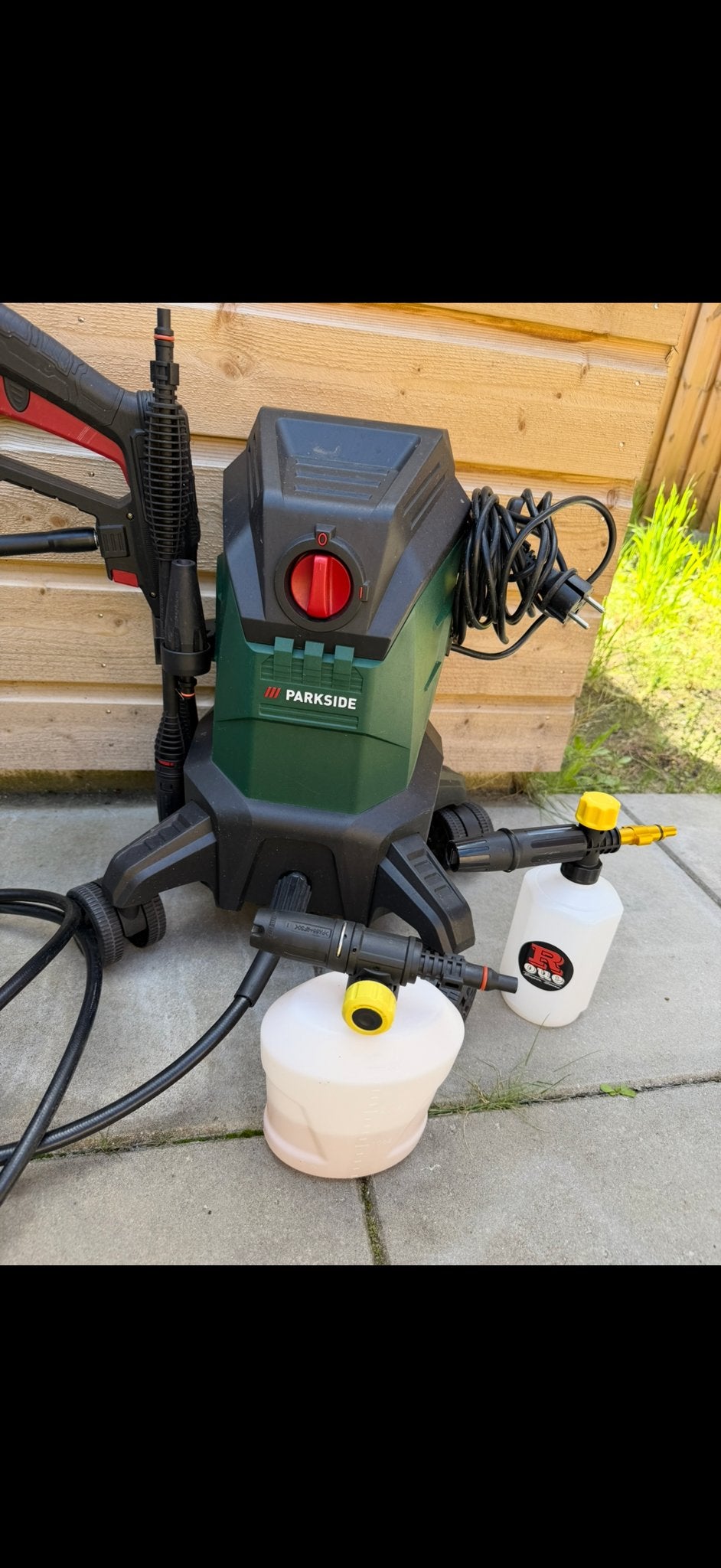 Parkside Hogedrukreiniger  - Zo goed als nieuw, Tuin en Terras, Ophalen of Verzenden, Zo goed als nieuw, Elektrisch, Met regelbare waterdruk