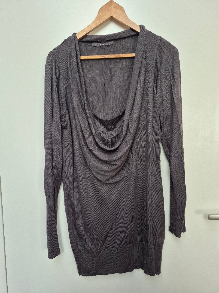 ZOI Women / Shoeby grijze tuniek + lange mouwen maat XL, Kleding | Dames, Maat 46/48 (XL) of groter, Ophalen of Verzenden, Grijs