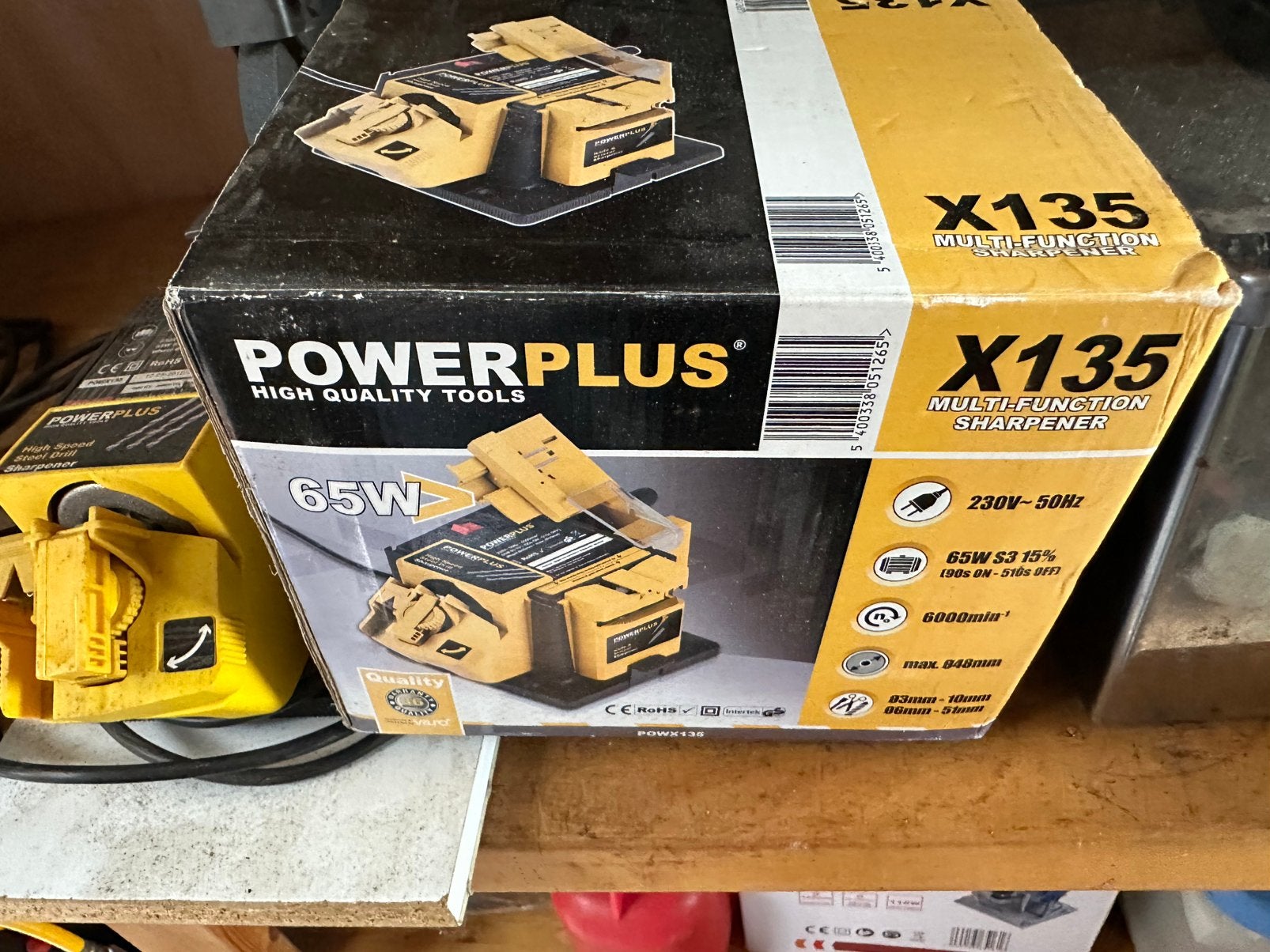 Power plus, boren slijper, Ophalen, Gebruikt