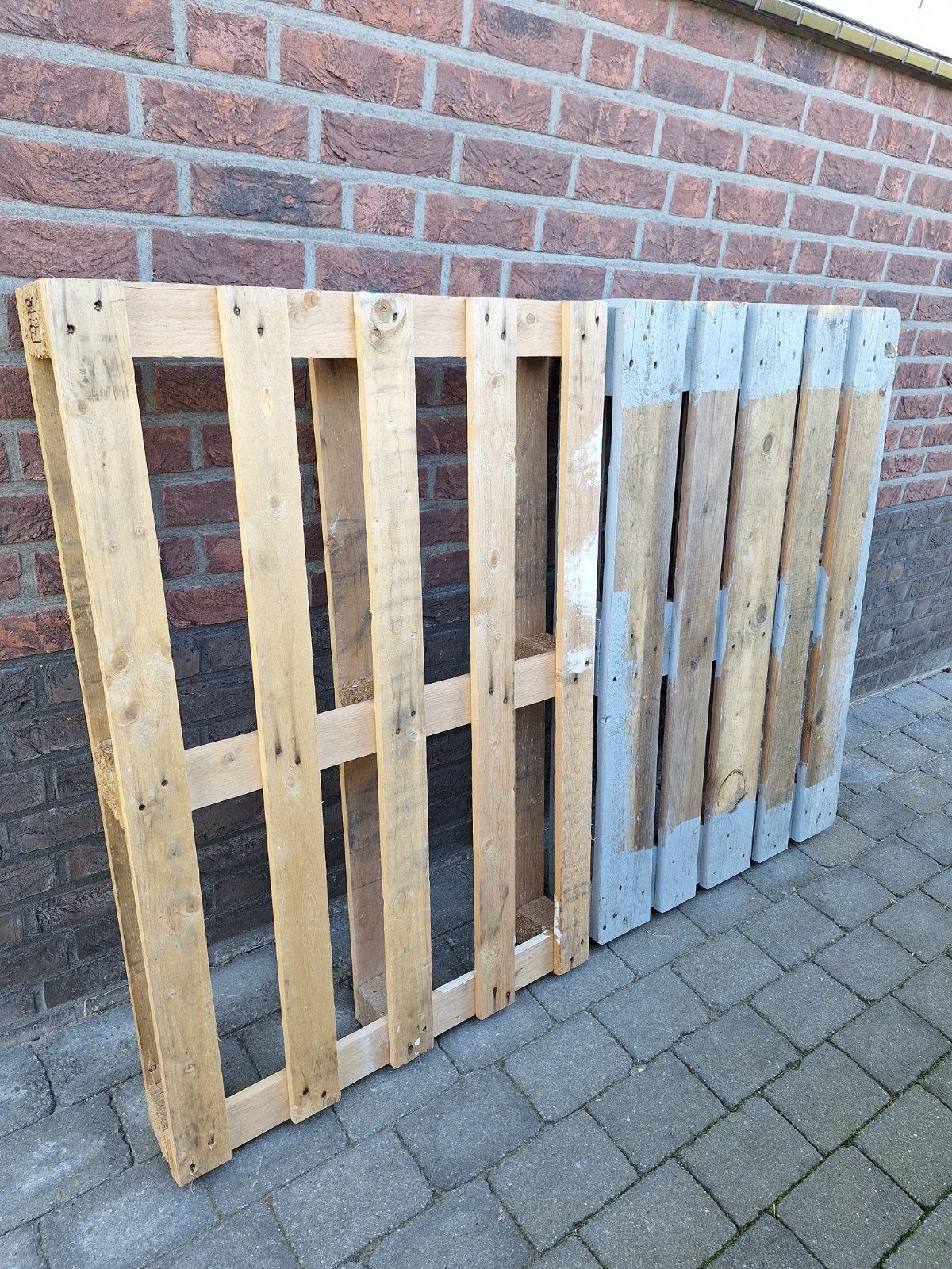 Gratis pallets - ideaal voor diverse projecten, Ophalen, Gebruikt, 200 tot 250 cm, 50 mm of meer