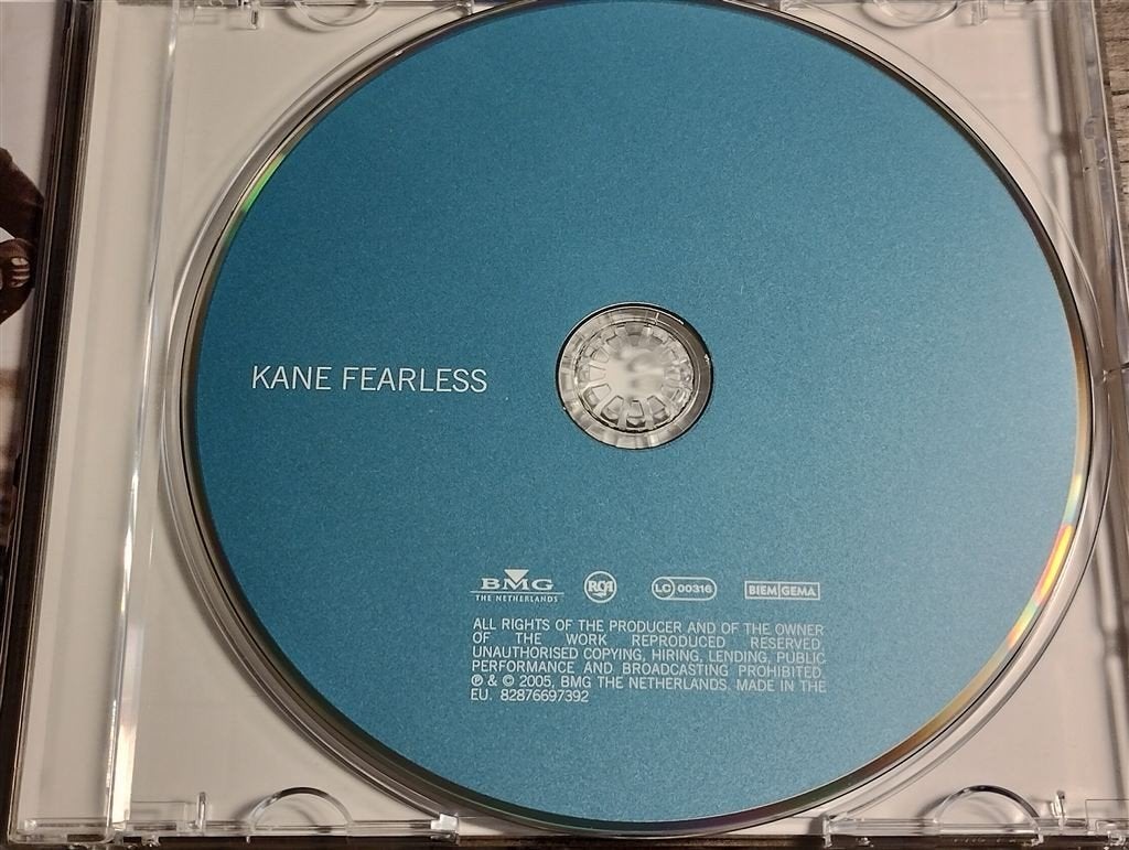 Kane - Fearless, Cd's en Dvd's, Ophalen of Verzenden, Zo goed als nieuw
