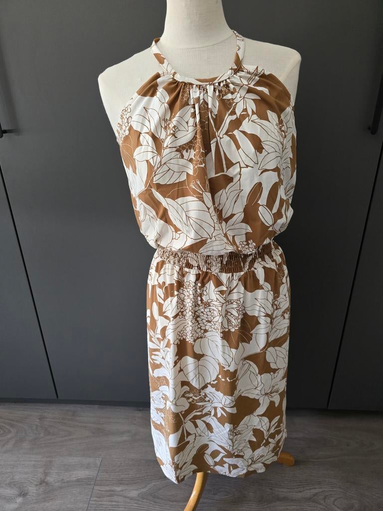 Studio Anneloes halterjurk M, Kleding | Dames, Jurken, Ophalen of Verzenden, Zo goed als nieuw, Maat 38/40 (M), Onder de knie