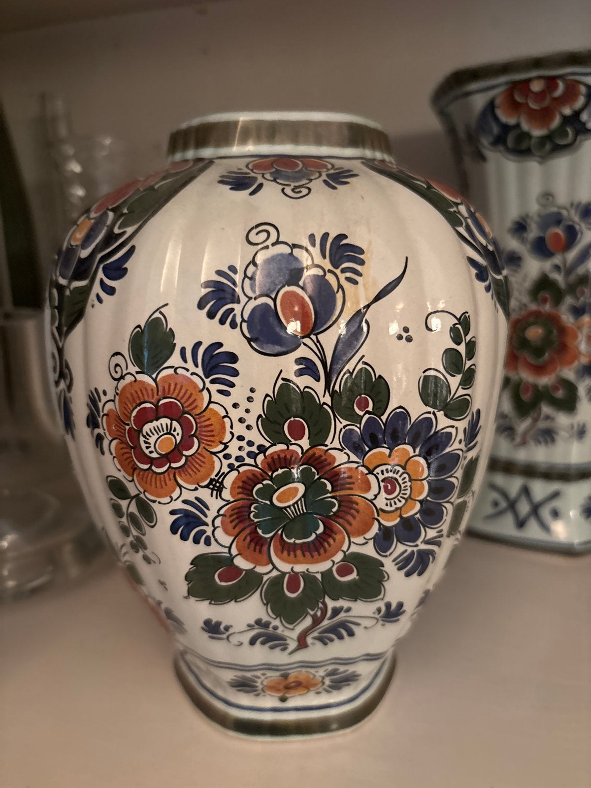 polychrome Delfts Holland Handwerk vazen, Ophalen of Verzenden