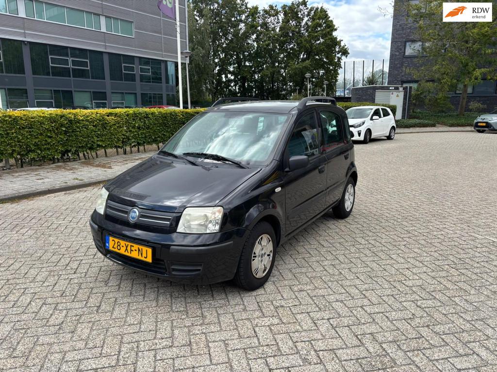Fiat Panda 1.2 Edizione Cool 158000km Nieuwe Apk, Auto's, Fiat, Voorwielaandrijving, Gebruikt, Zwart, Origineel Nederlands
