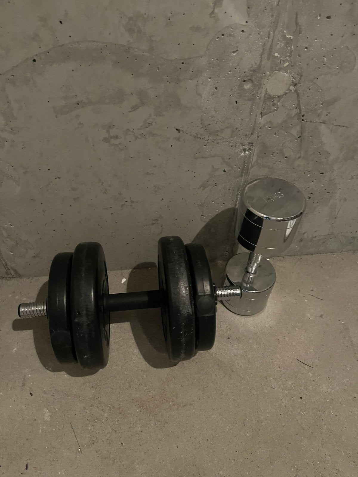 2 dumbells te koop, Ophalen, Zo goed als nieuw, Dumbbell
