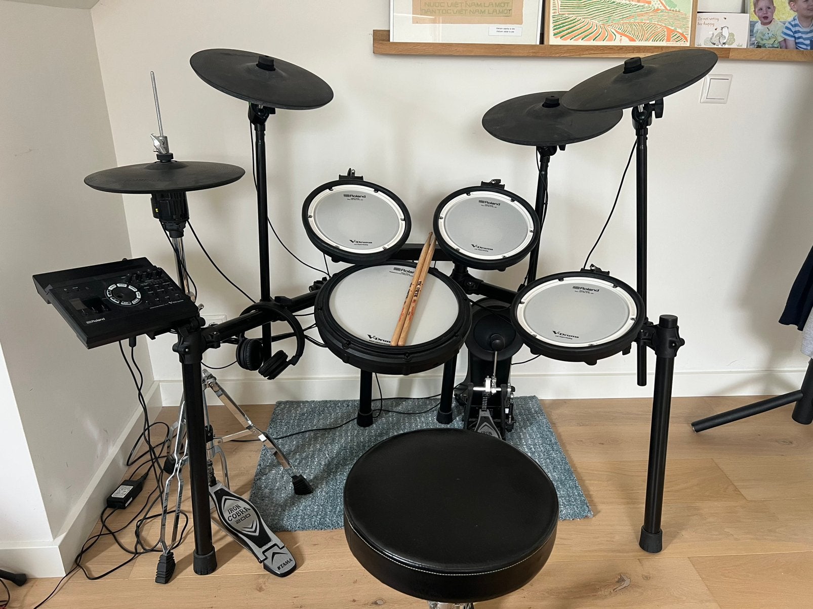 Roland TD-17, Ophalen, Gebruikt, Roland, Elektronisch