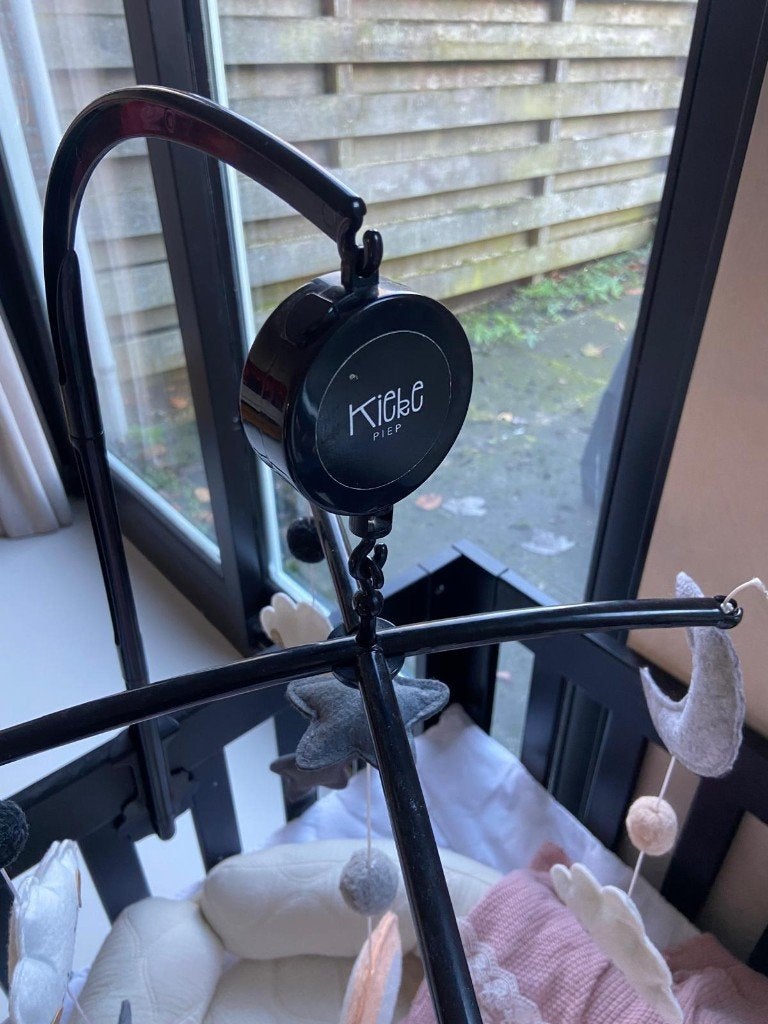 Muziekmobiel van Kiekepiep, Ophalen, Gebruikt, Mobiel, Met geluid