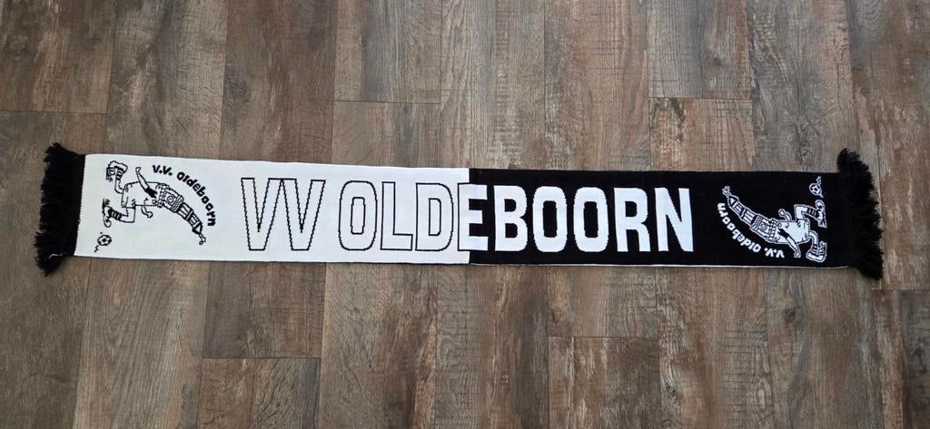 Sjaal VV Oldeboorn, Verzamelen, Ophalen of Verzenden, Zo goed als nieuw, Buitenlandse clubs, Vaantje of Sjaal