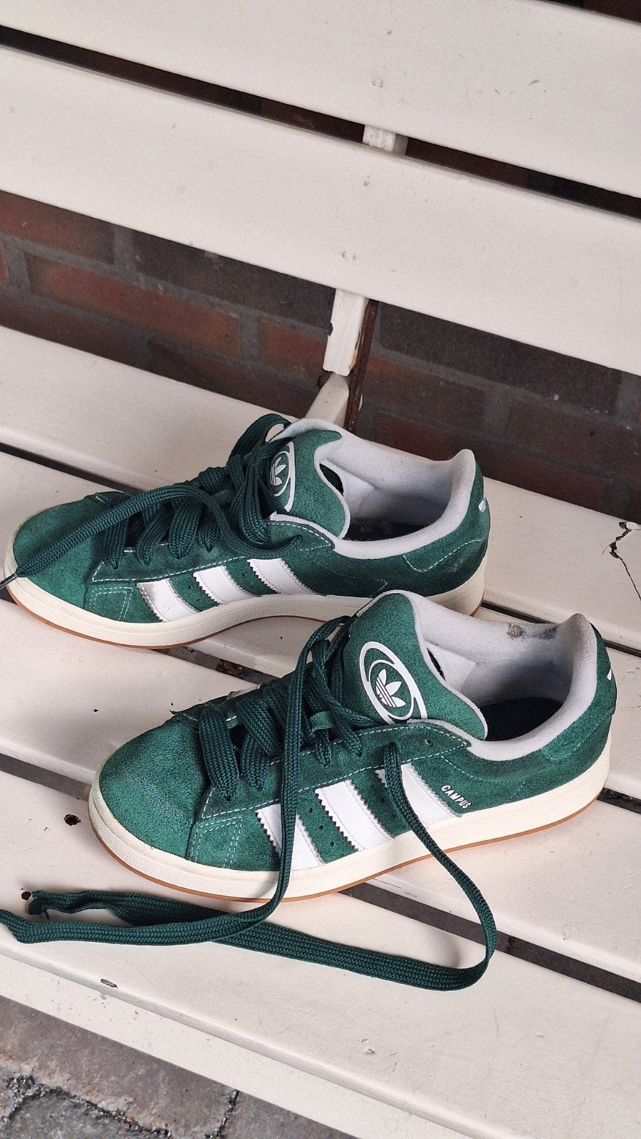Adidas Campus Sneakers - Groen 41/3, Ophalen of Verzenden