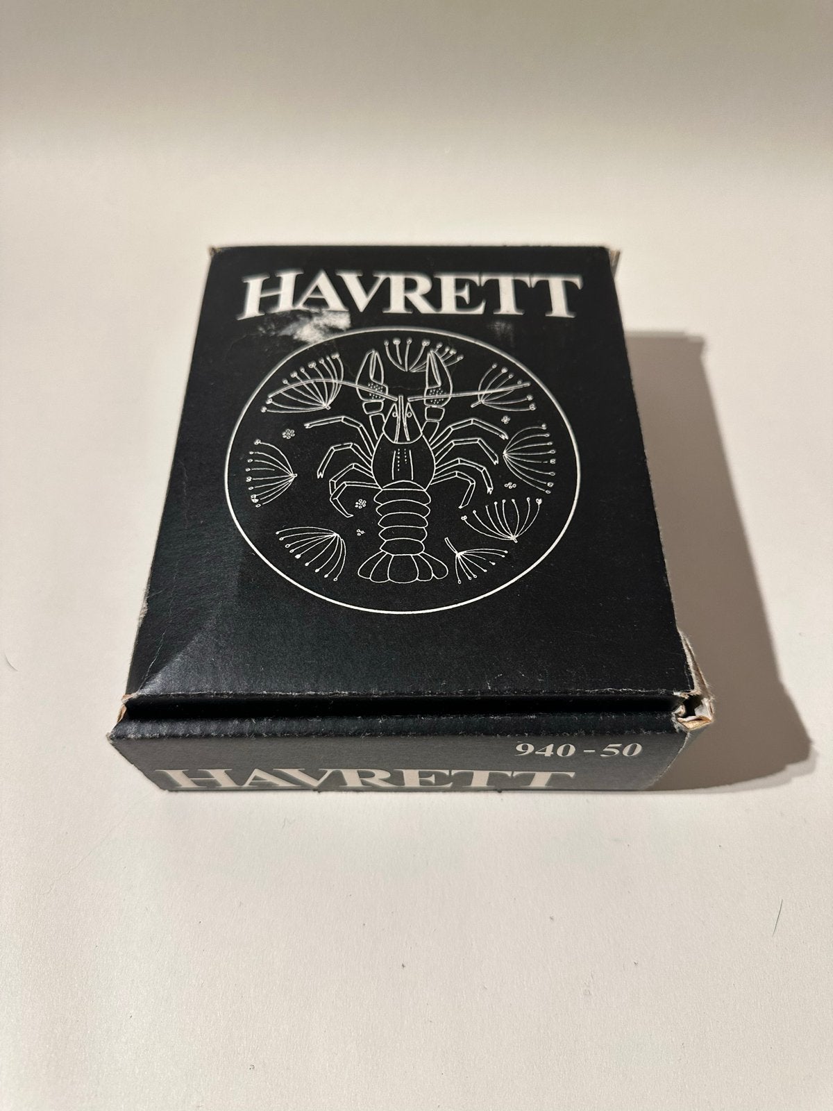 Vintage Magnor Havrett Noorse Kristallen servetring, Ophalen of Verzenden