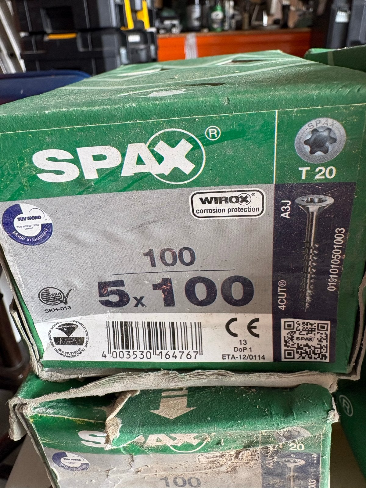 Spax Schroeven 5x100 mm - 400stuks, Ophalen of Verzenden, Nieuw