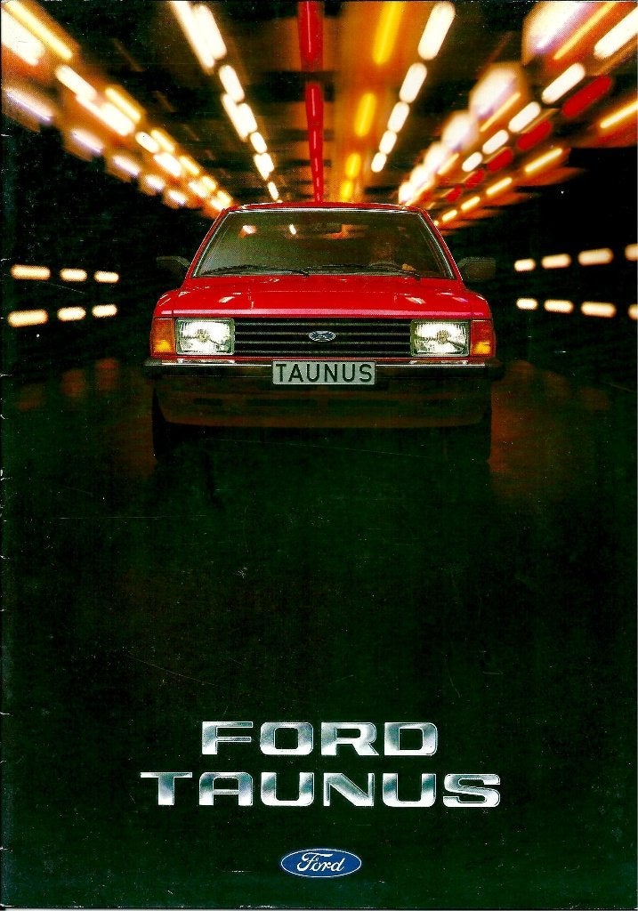 Folder Ford Taunus Januari 1982, Ophalen of Verzenden, Gelezen, Ford