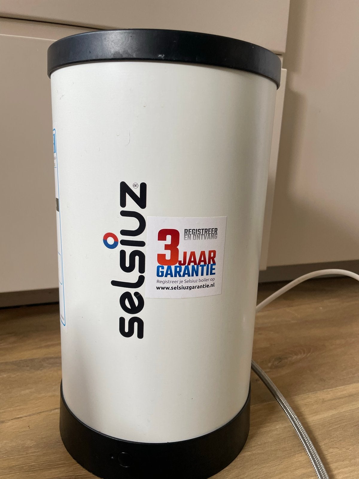 Selsiuz heetwaterkraan met boiler, Ophalen, Overige typen, Zilver, Zo goed als nieuw