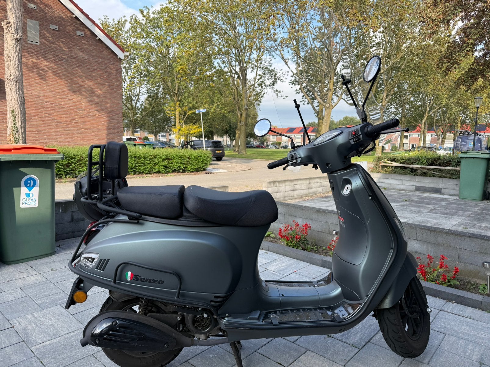 Senzo RivaLux Special S matgroen, Ophalen, Zo goed als nieuw, Benzine, Overige merken