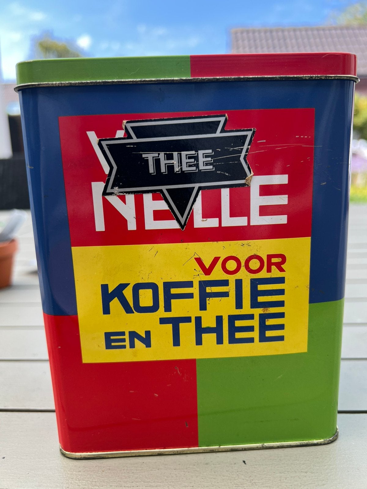 Van Nelle’s blik, Ophalen of Verzenden, Gebruikt, Koffie, Van Nelle