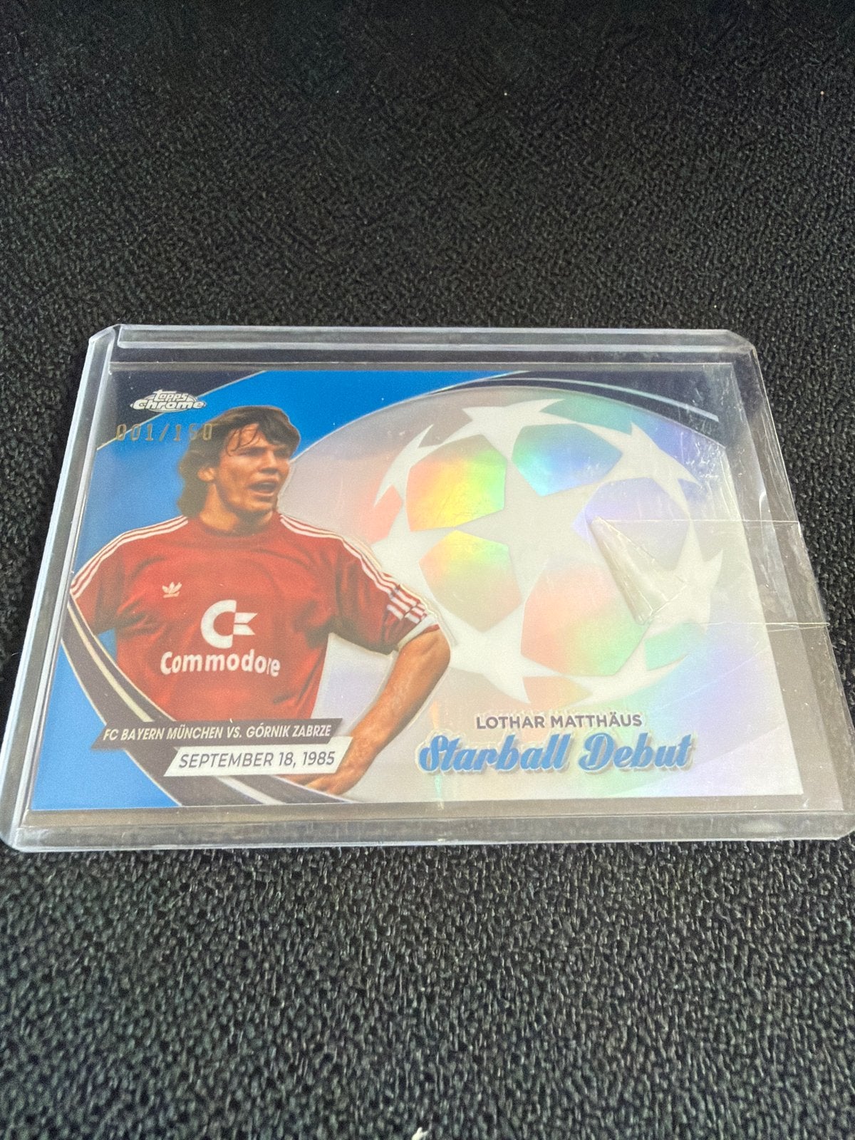 Lothar Matthäus Starball Debut Topps Chrome 001/150, Ophalen of Verzenden, Zo goed als nieuw