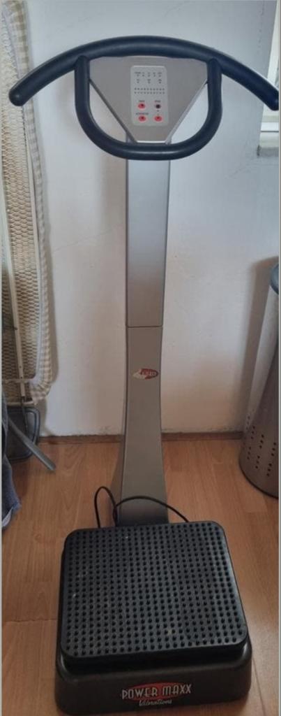 Power Maxx Vibrations Trilplaat - Zo goed als nieuw, Sport en Fitness, Trilplaat, Ophalen of Verzenden, Metaal, Buik