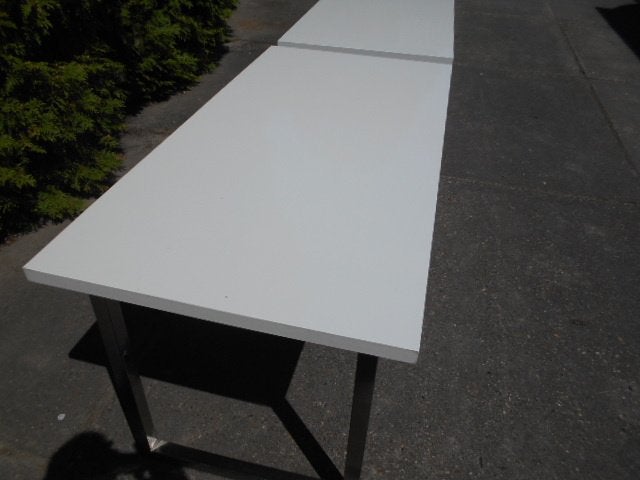 Ikea Tafels 15 stuks, zeer strak gespoten !, Ophalen, 150 cm, Spaanplaat of MDF, Zo goed als nieuw