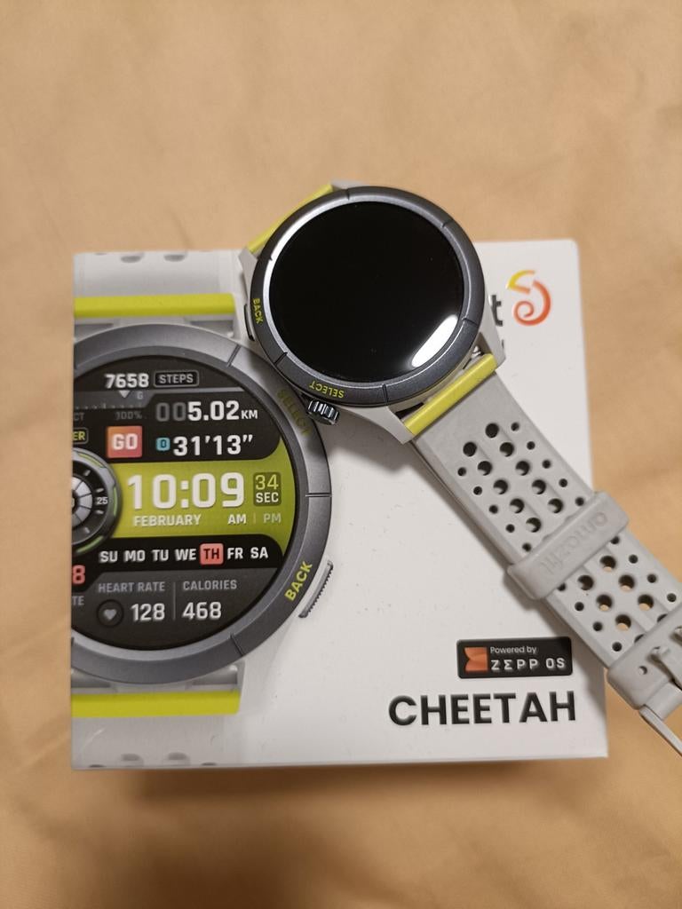 Amazfit cheetah, Ophalen of Verzenden, Zo goed als nieuw, Zwart, Android