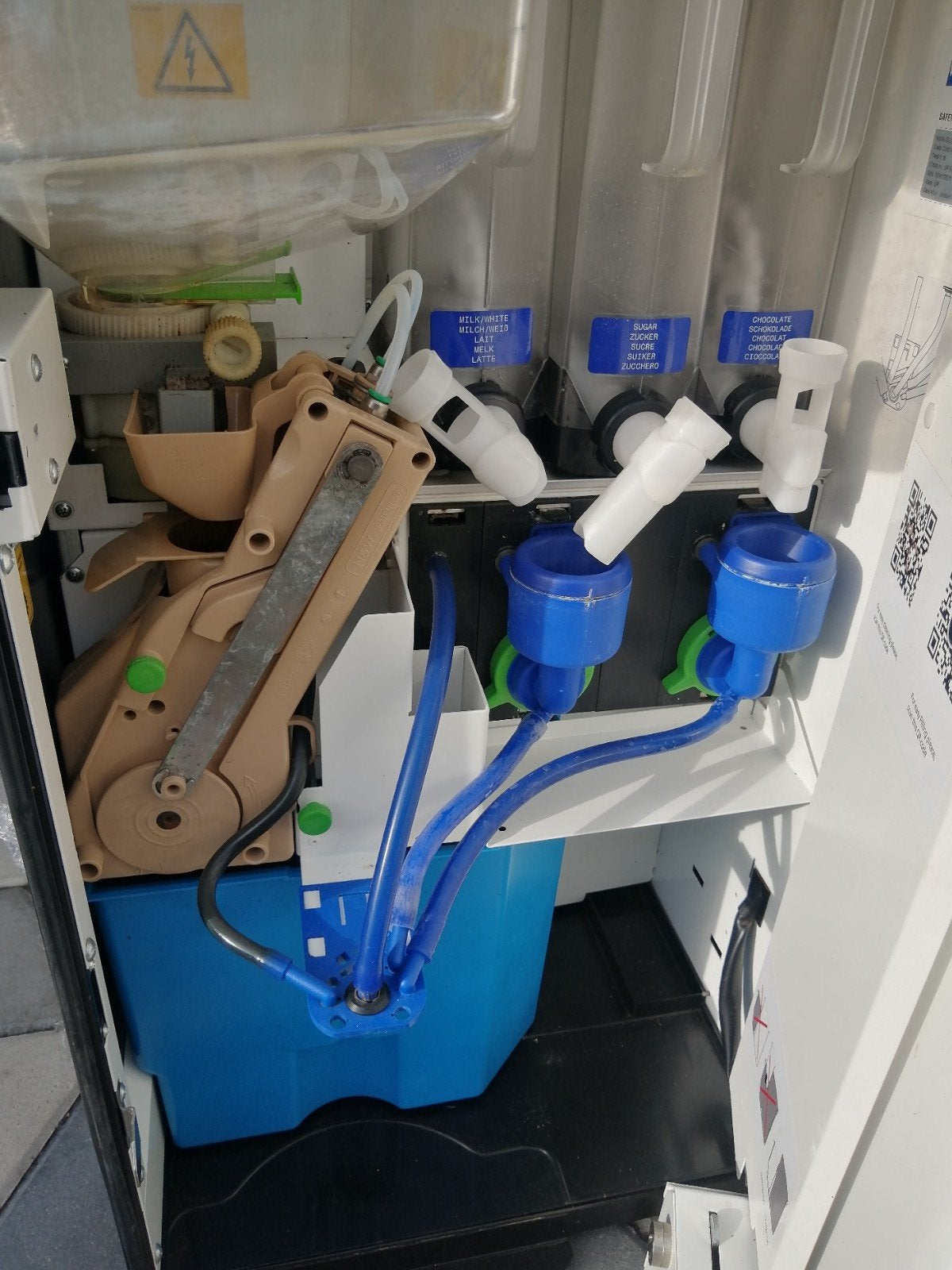 Wittenborg 7100 touch/Necta Krea, Ophalen, 10 kopjes of meer, Koffiebonen, Koffiemachine