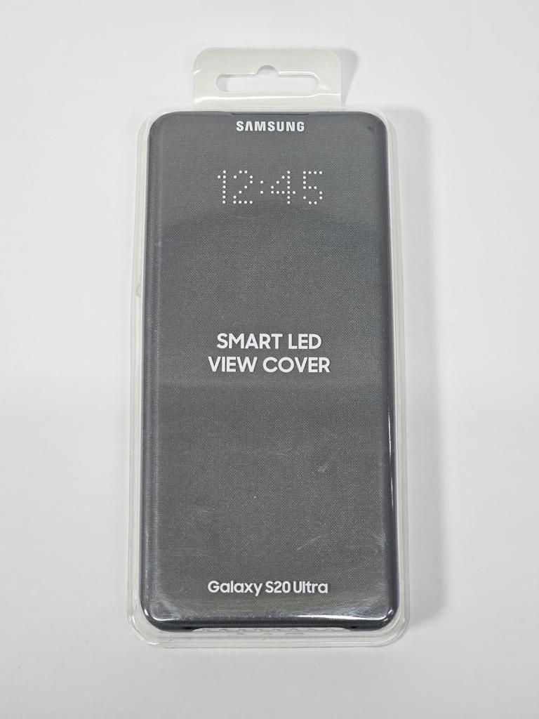 Samsung Galaxy S20 Ultra Smart Led View Hoesje Grijs