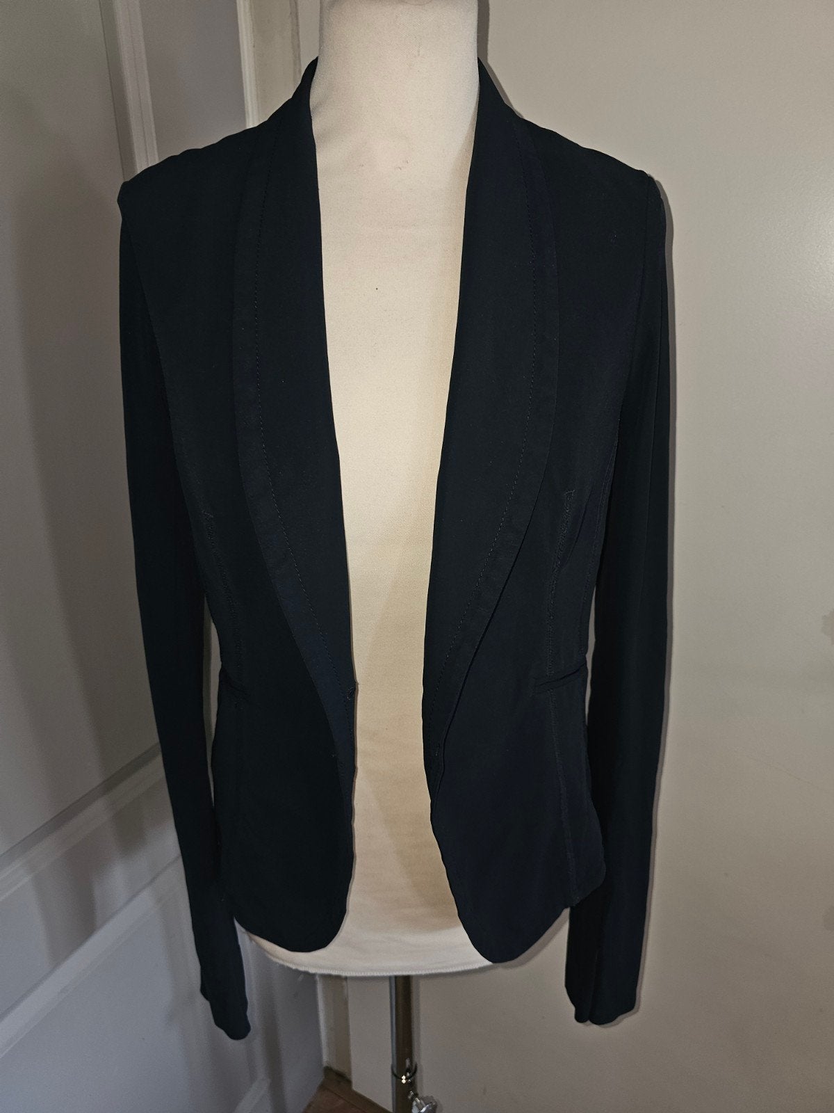Penn&ink blauwe blazer travelstof maat 38, Ophalen of Verzenden, Zo goed als nieuw, Maat 38/40 (M), Blauw