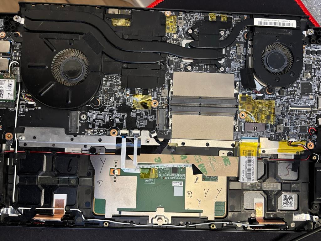 MSI Prestige 15 A10SC i7-10710U gtx1650 Max-Q moederbord, Computers en Software, Moederborden, Ophalen of Verzenden, Gebruikt
