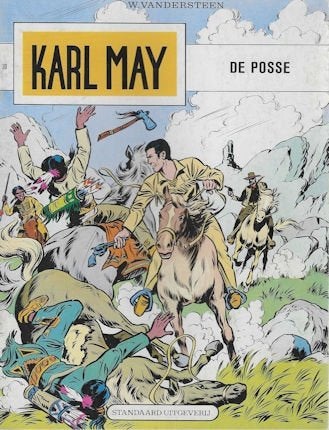 KARL MAY - een 16-tal stripboeken, Meerdere stripboeken, Ophalen of Verzenden, Gelezen