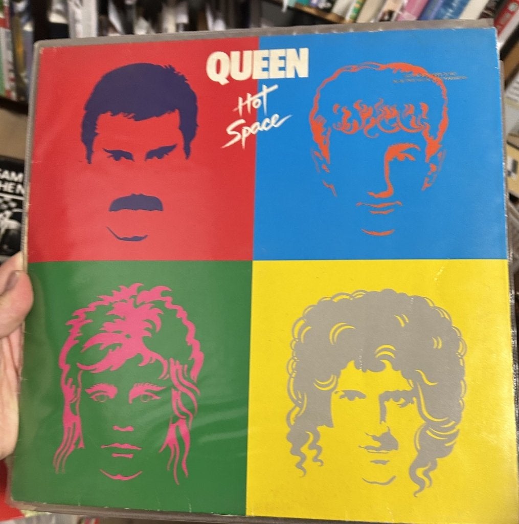 Queen: Hot Space (lp), Ophalen of Verzenden, Gebruikt, 12 inch, Poprock