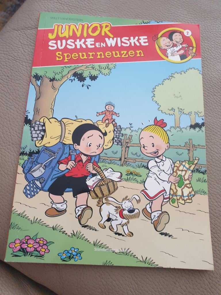 Junior Suske en Wiske Speurneuzen - Stripboek, Eén stripboek, Ophalen of Verzenden, Zo goed als nieuw, Willy Vandersteen