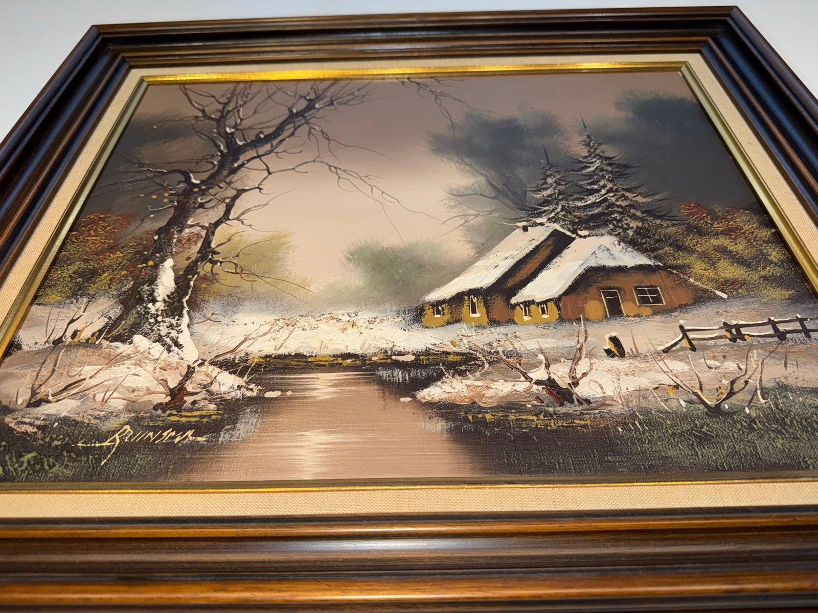 Schilderijen, Ophalen, Doek, Realistisch, Gesigneerd