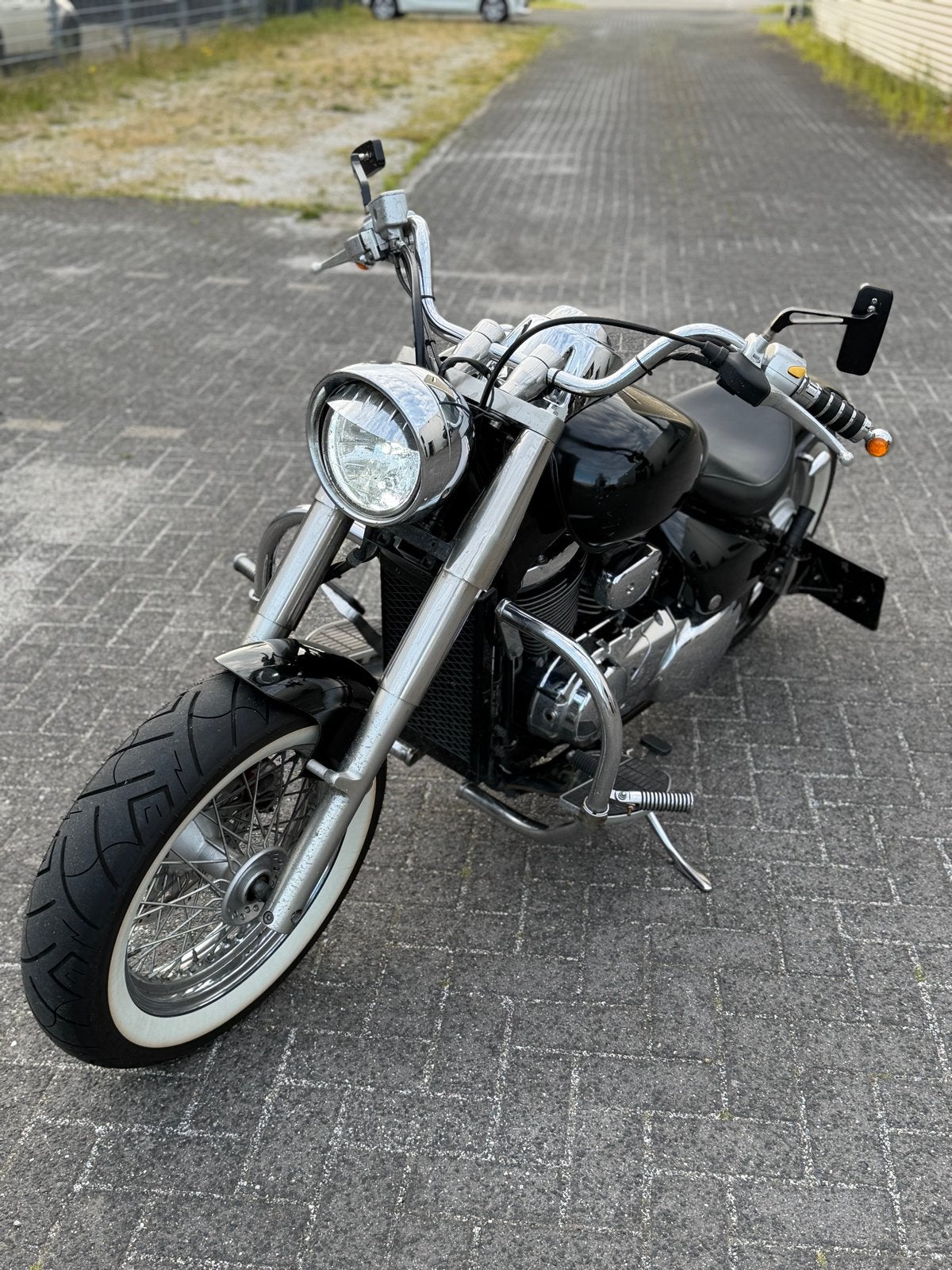 Suzuki Intruder 800 Chopper met whitewall banden, Chopper, Handgeschakeld, Gebruikt, Bedrijf
