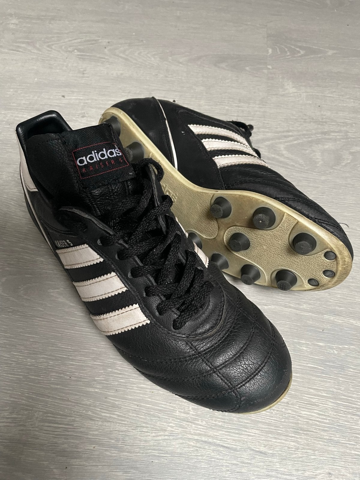 Adidas Kaiser voetbalschoenen maat 40, Sport en Fitness, Ophalen of Verzenden, Gebruikt, Schoenen