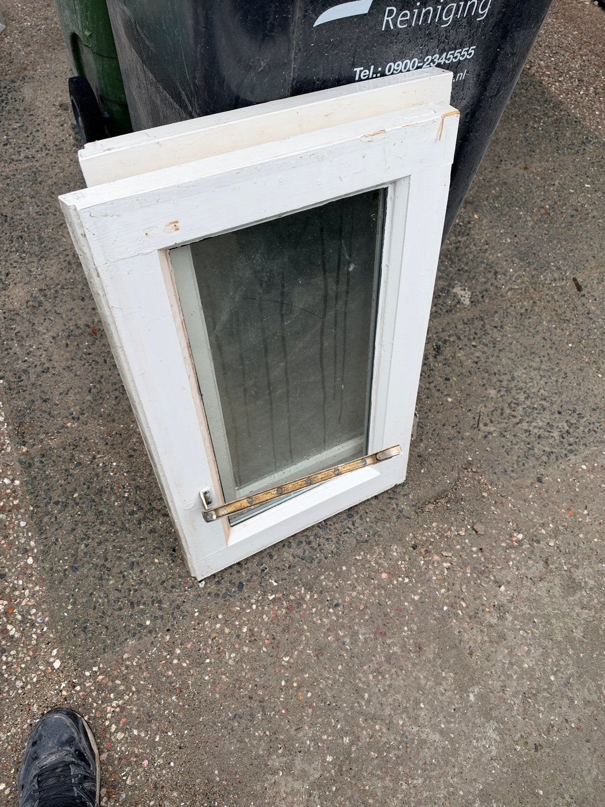 Horren Gebruikt raamkozijn met glas valraam bovenlichten, Ophalen of Verzenden, Gebruikt, Gevelraam of Ruit, 80 tot 120 cm