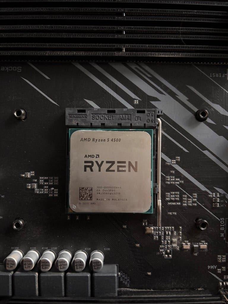 Amd Ryzen 5 4500 met koeler, Computers en Software, 6-core, Zo goed als nieuw, Socket AM4, 3 tot 4 Ghz