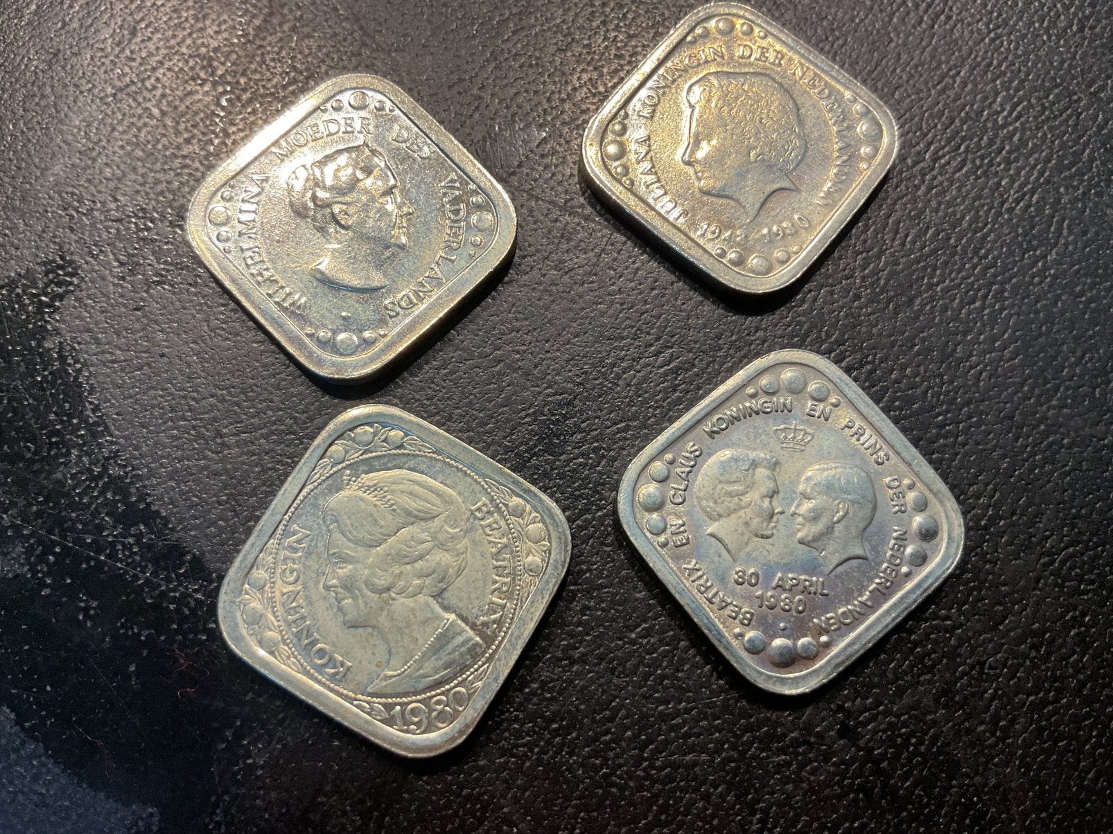Vier, Vierkante stuivers koningklijk huis. Naslag., Postzegels en Munten, Verzenden, Koningin Wilhelmina